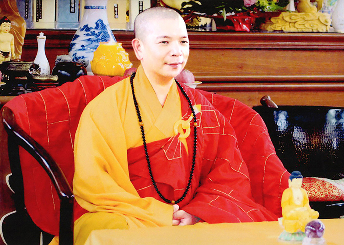 釋湛阿 阿闍梨苦修後講經說法