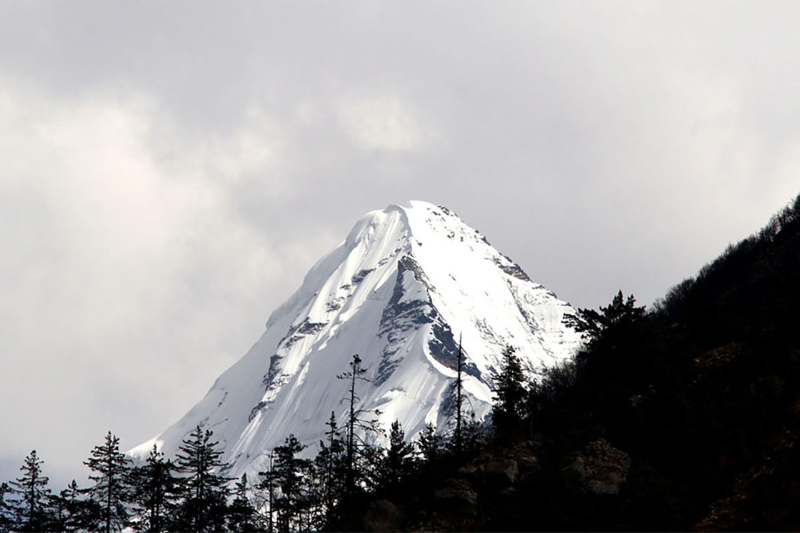 釋湛阿 阿闍梨親拍喜馬拉雅山-Gomukh